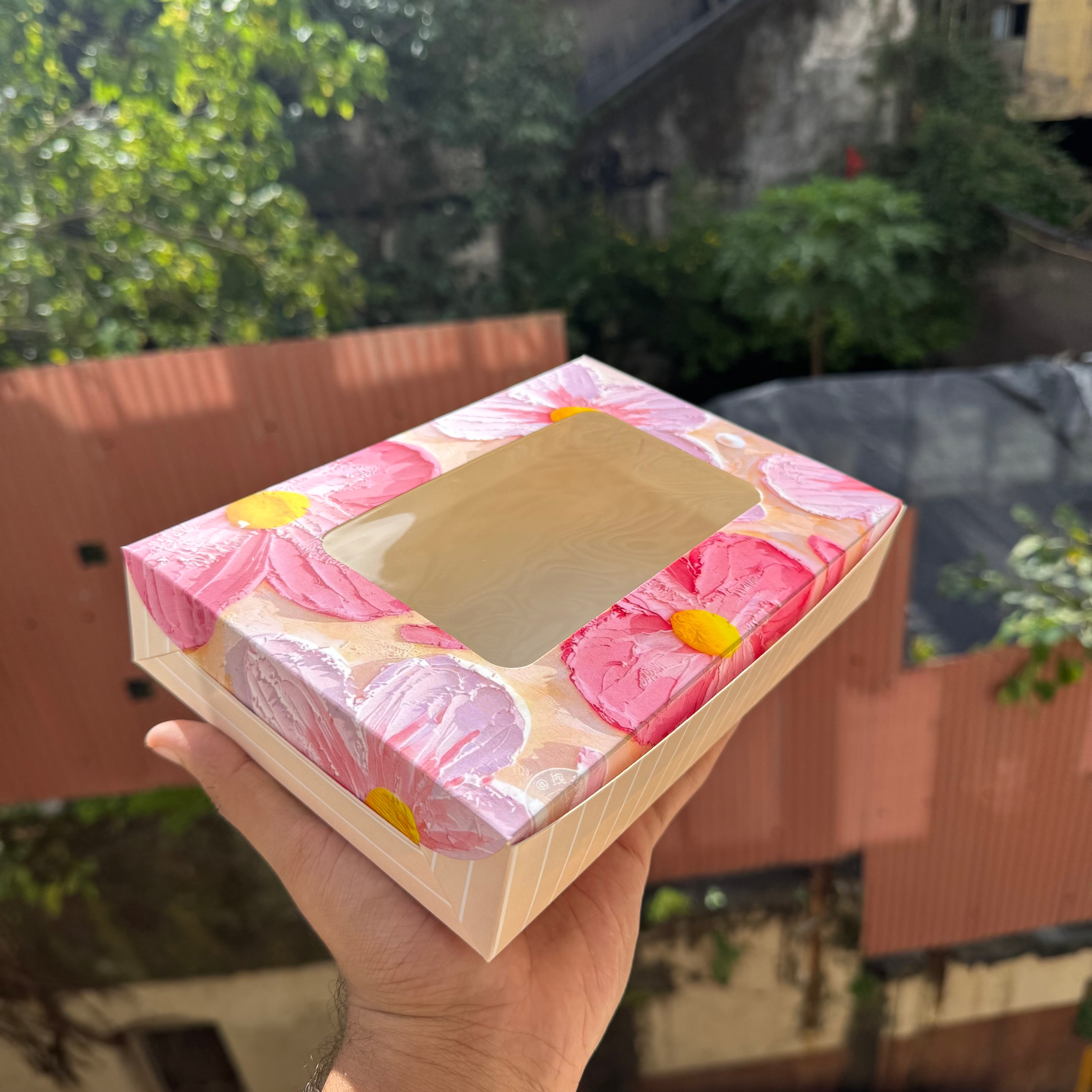 Kawaii Printed Brownie Box For 6 (10pc)