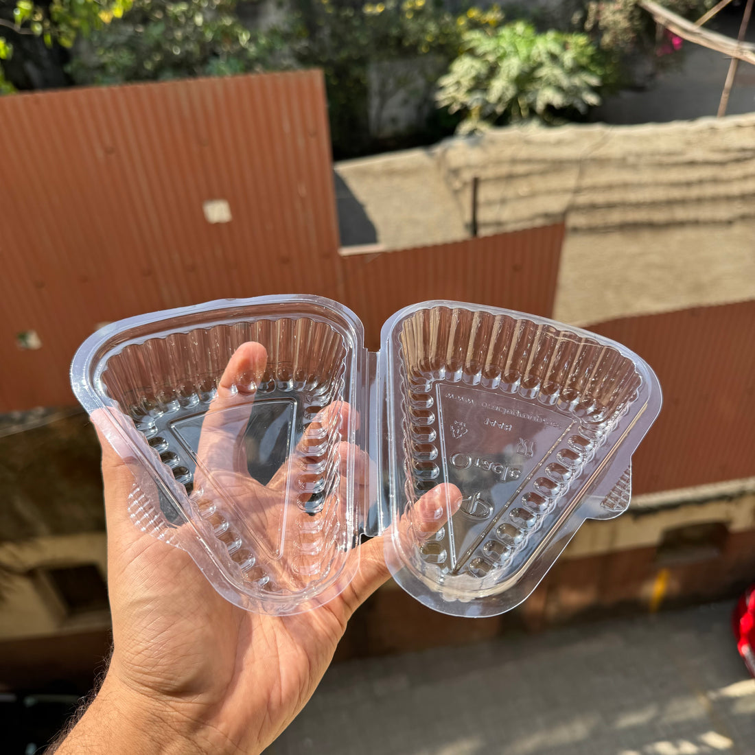 Single Pastry Pvc Box 10 Pc
