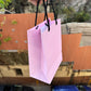 Fancy Gift Bag Pink (10pc) 7x4x9inch