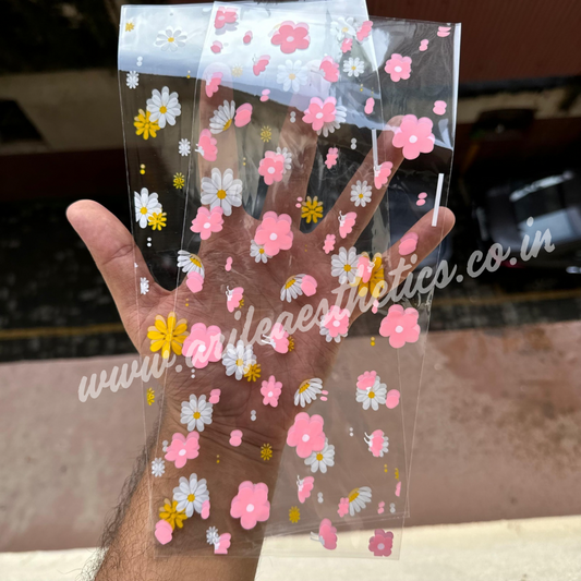 Cookie pouch(long floral bag)