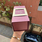 Logo Customised Plum Hamper Box With Sleeve