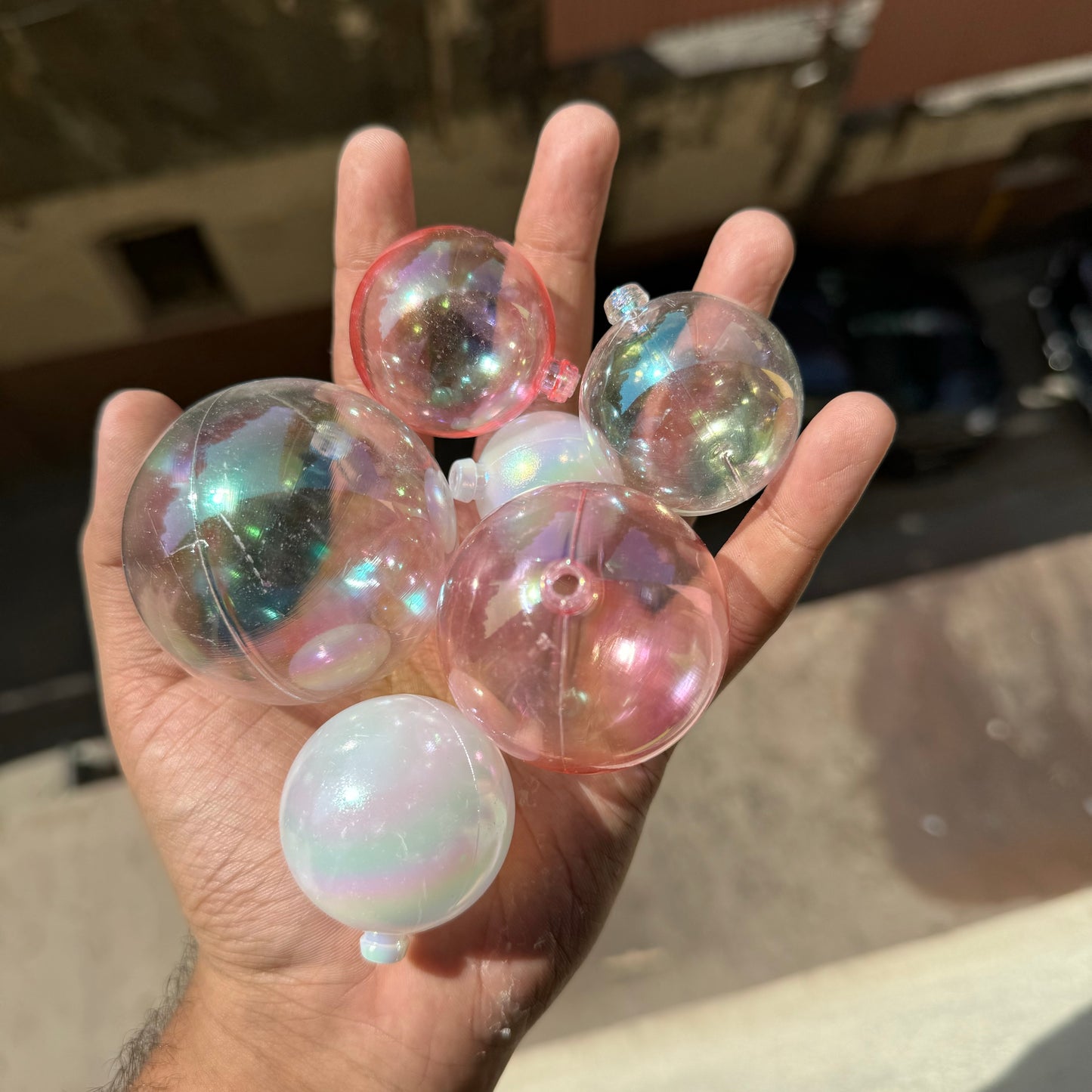 Mix Crystal Faux Balls