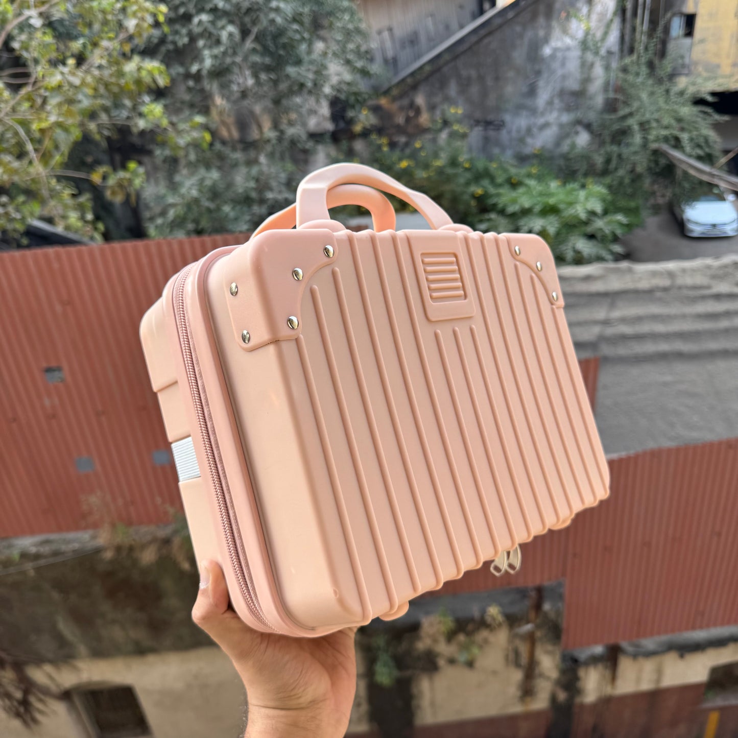 Skintone Mini Suitcase Packaging For Hamper 1pck