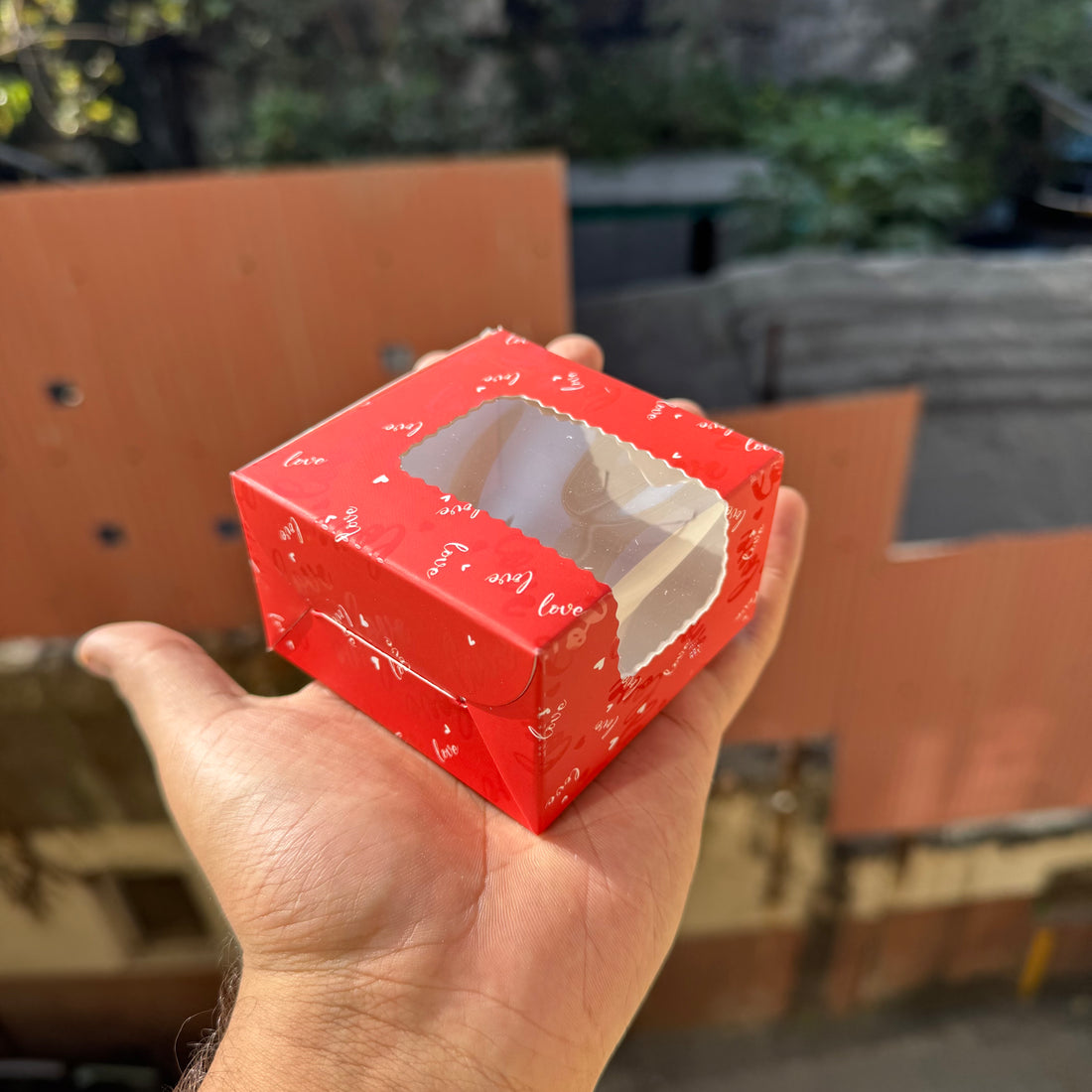 Valentine 1 in 1 Brownie / Cookie Box 10pcs