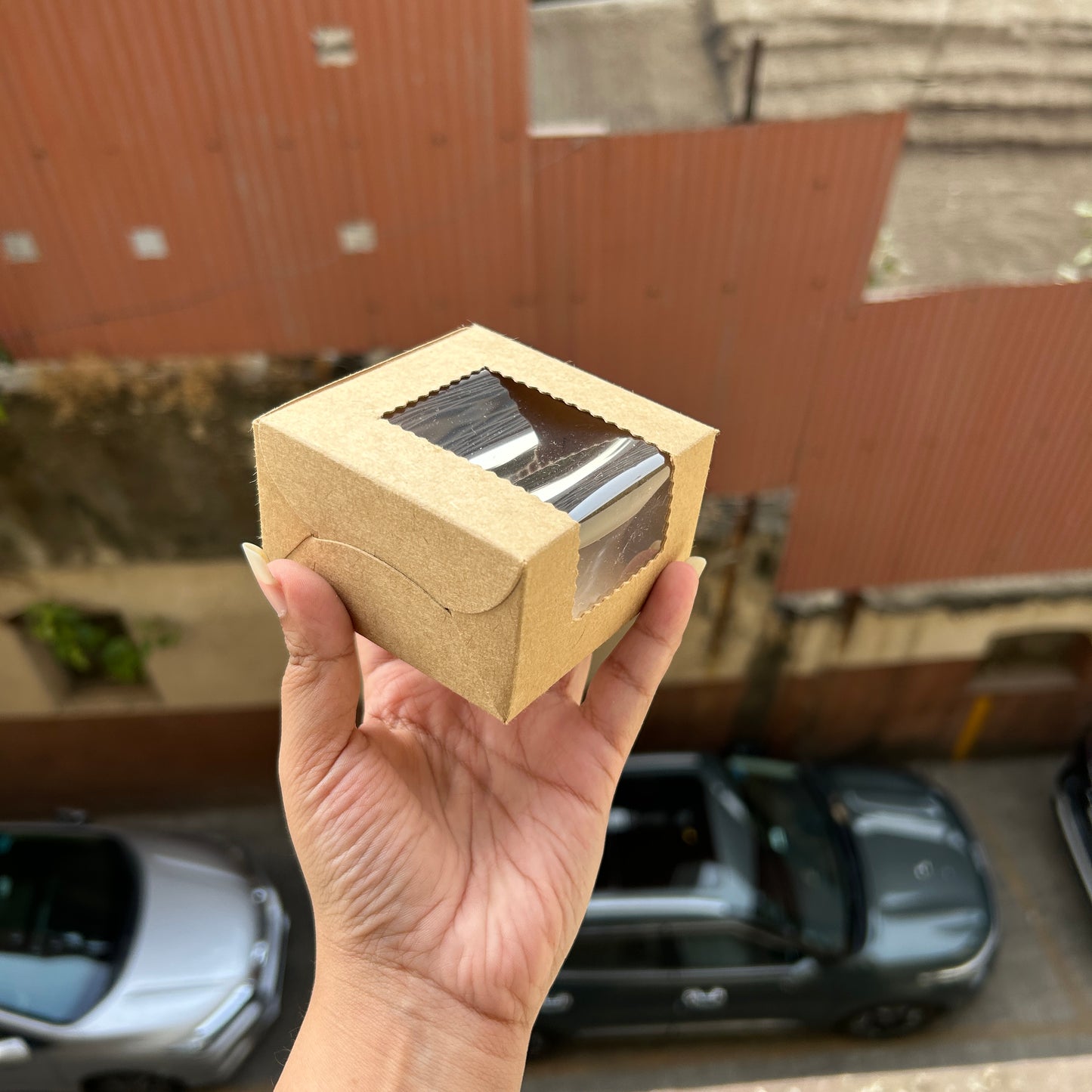Kraft Boxes - 1 Brownie Box (10pc)
