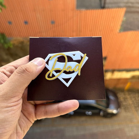 Father’s Day Double Acrylic Charm (1pc)