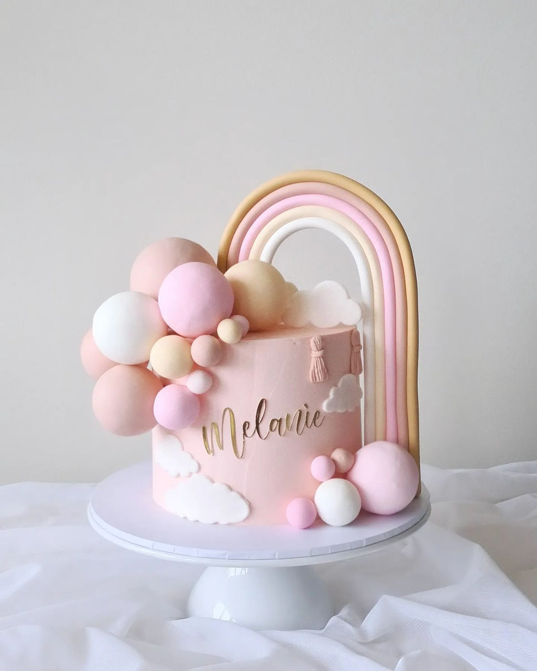 Silicon Long Rainbow Topper 1pc