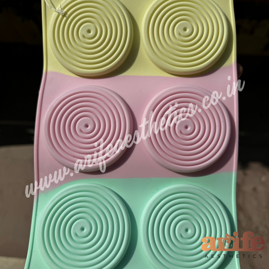 SIlicon Spiral Shape Mould