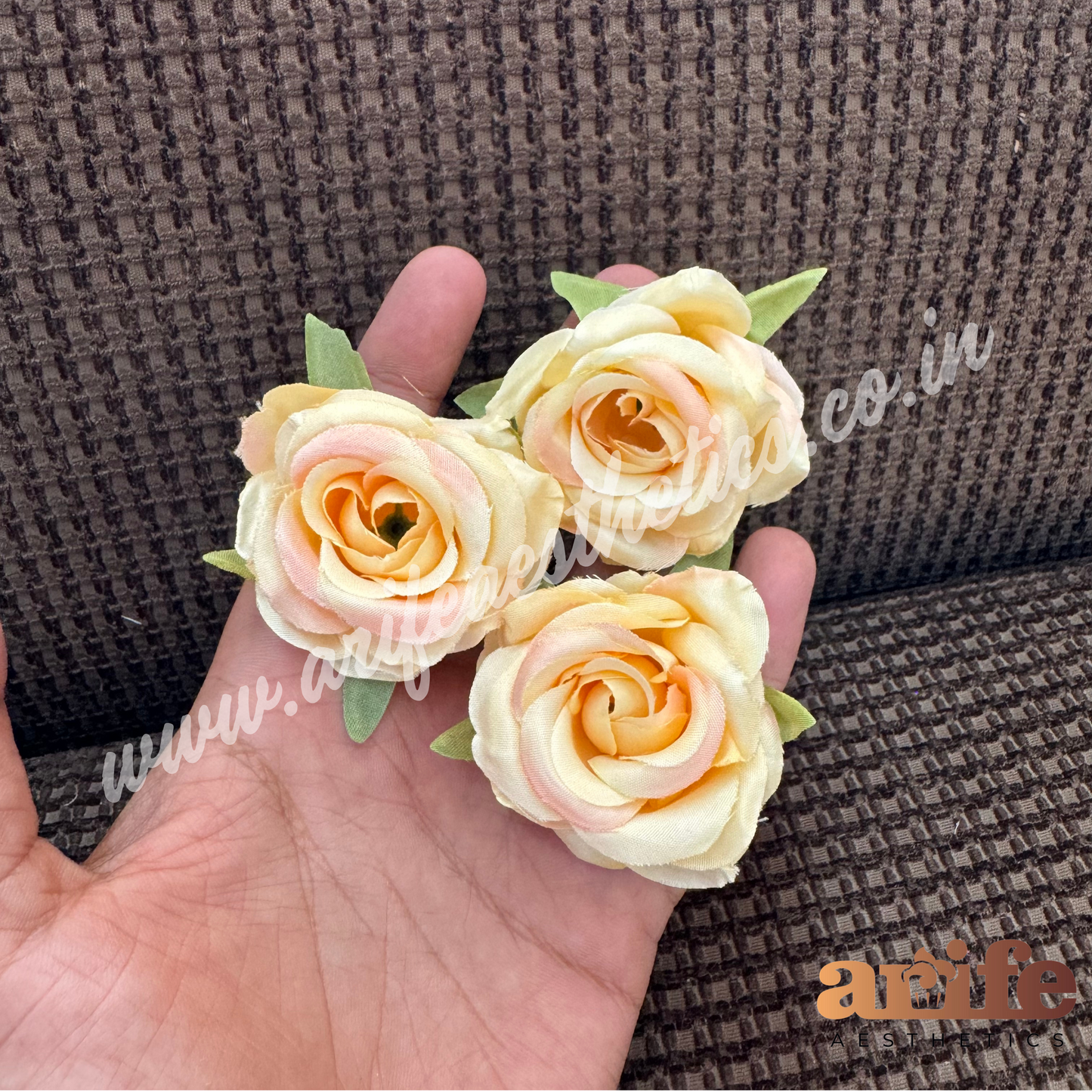 Artificial Roses 5pc Pack