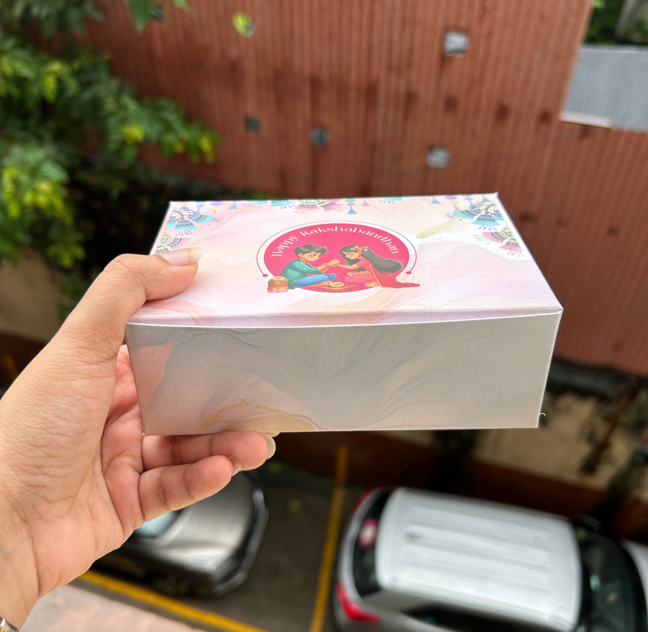 Rakhi Chocolate Box For 6 Cavity 10pc (no cavity included)