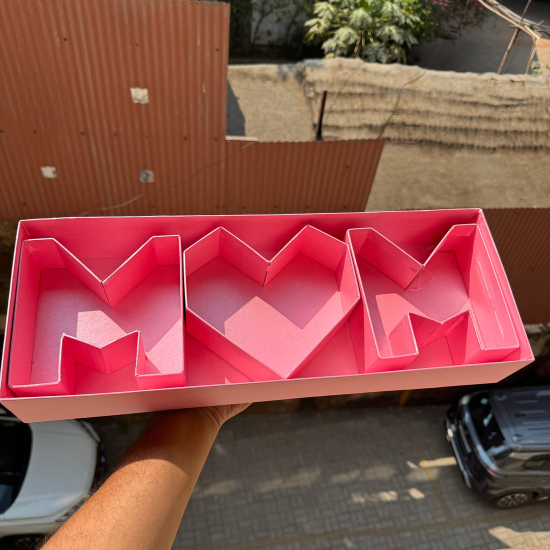 Mothers Day -  MOM Monogram Box With Lid (1pc)