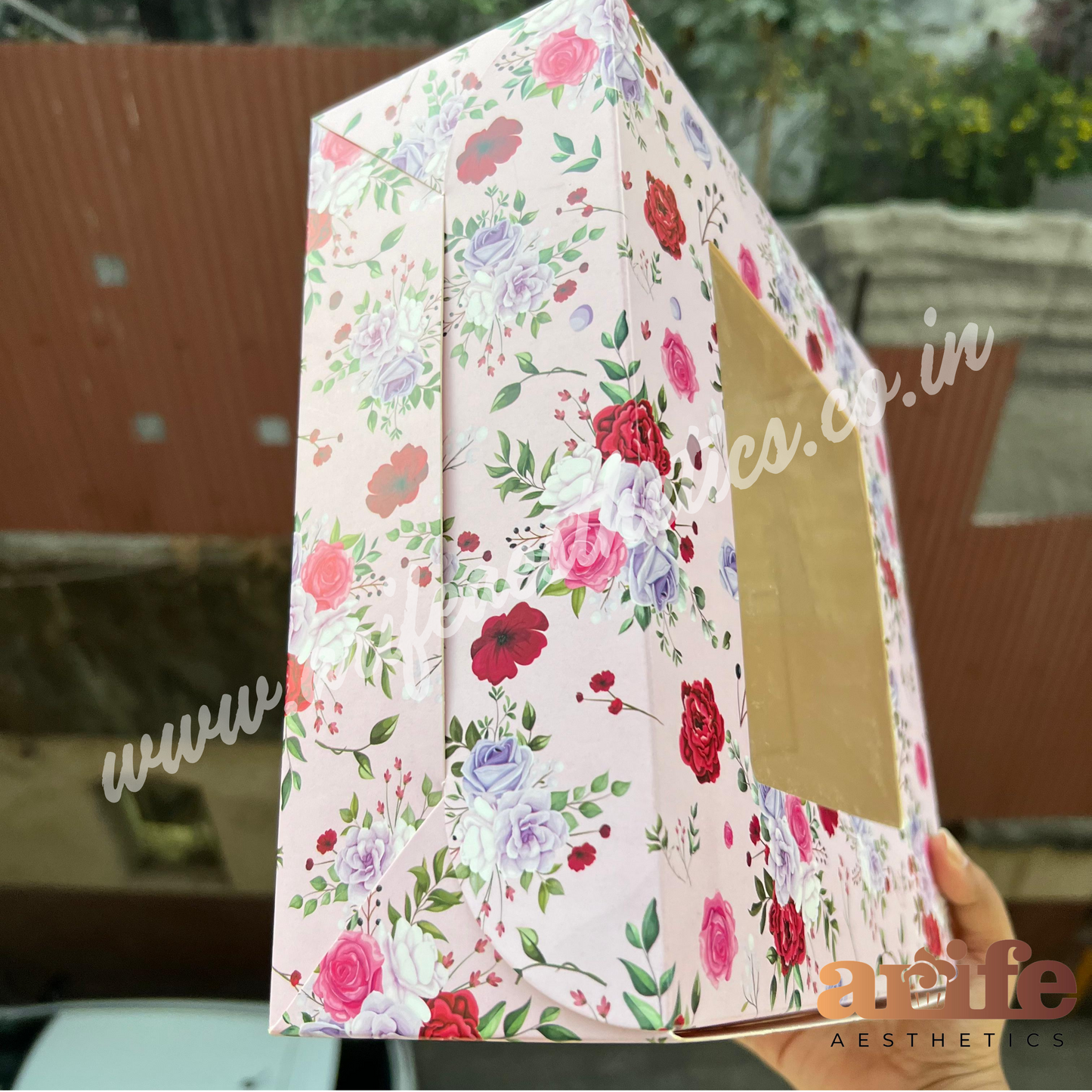 Floral Cake Box