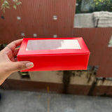 Valentines 2 in 1 Brownie / Cookie Box Red (10pcs)