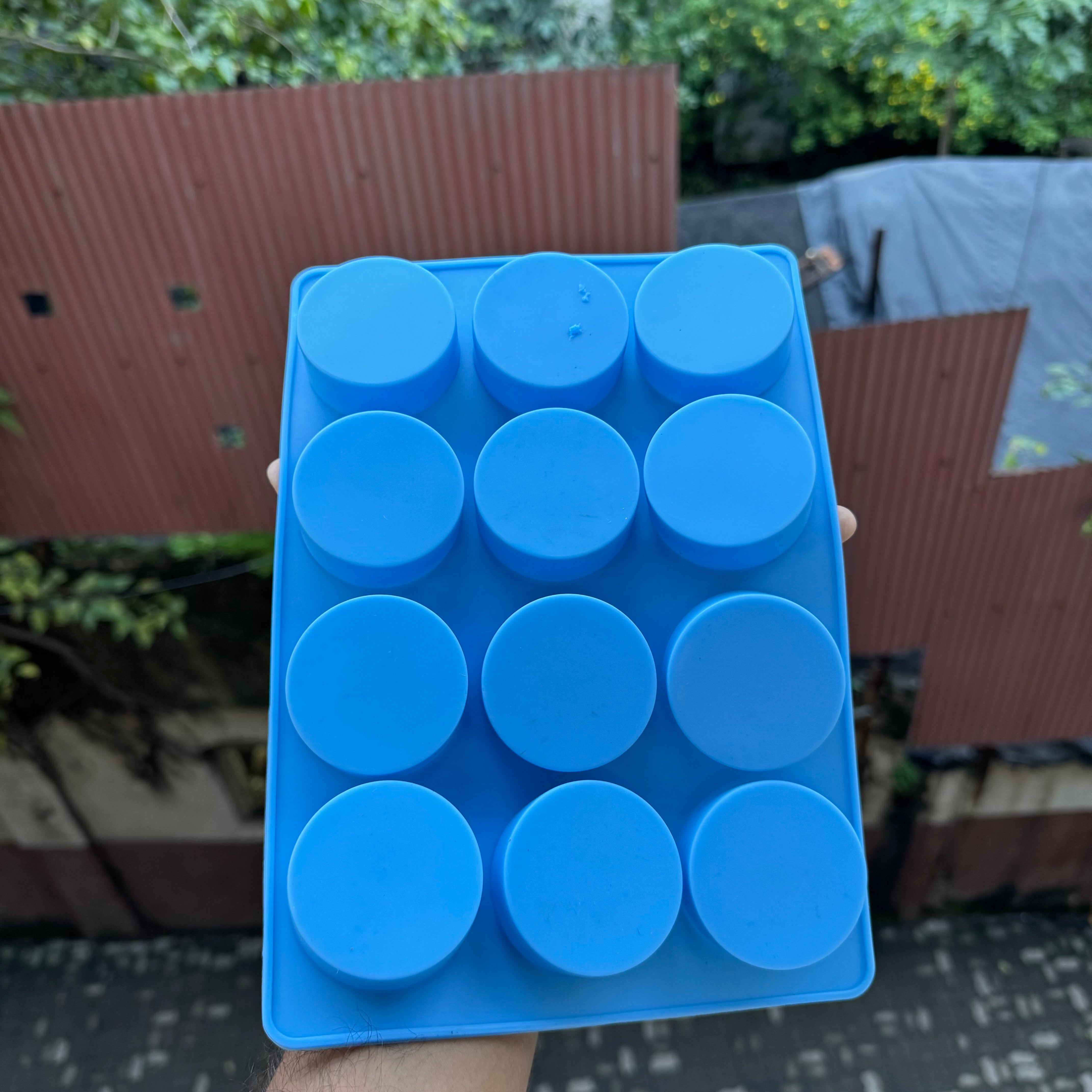 Round Silicon Mould 1pc (12 Cavity)