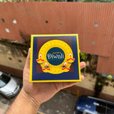 Diwali Slider Box - 4Cavity Size - Use For Brownie / Chocolate / Candle & More (10pc)