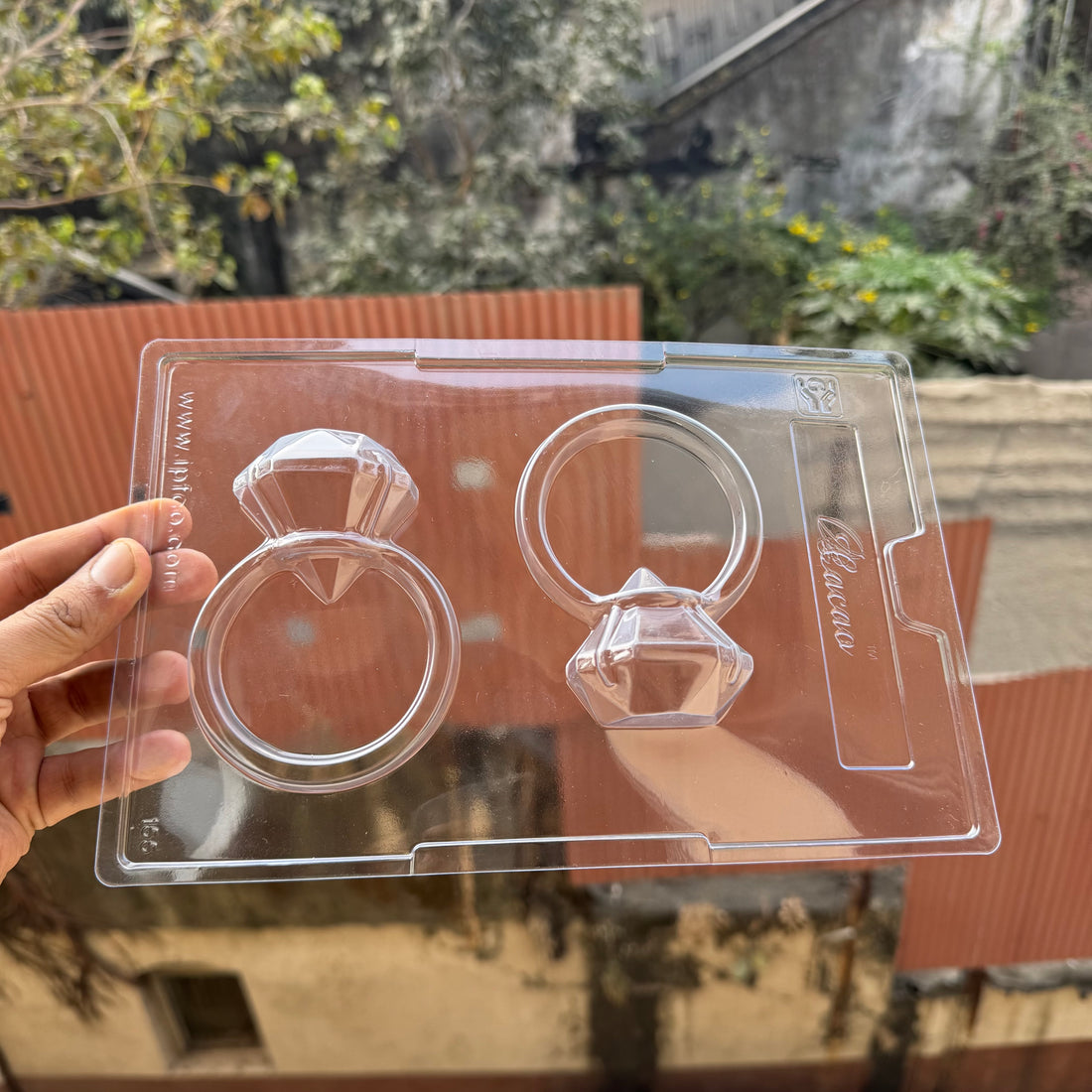 Valentine PVC Chocolate Mould Ring