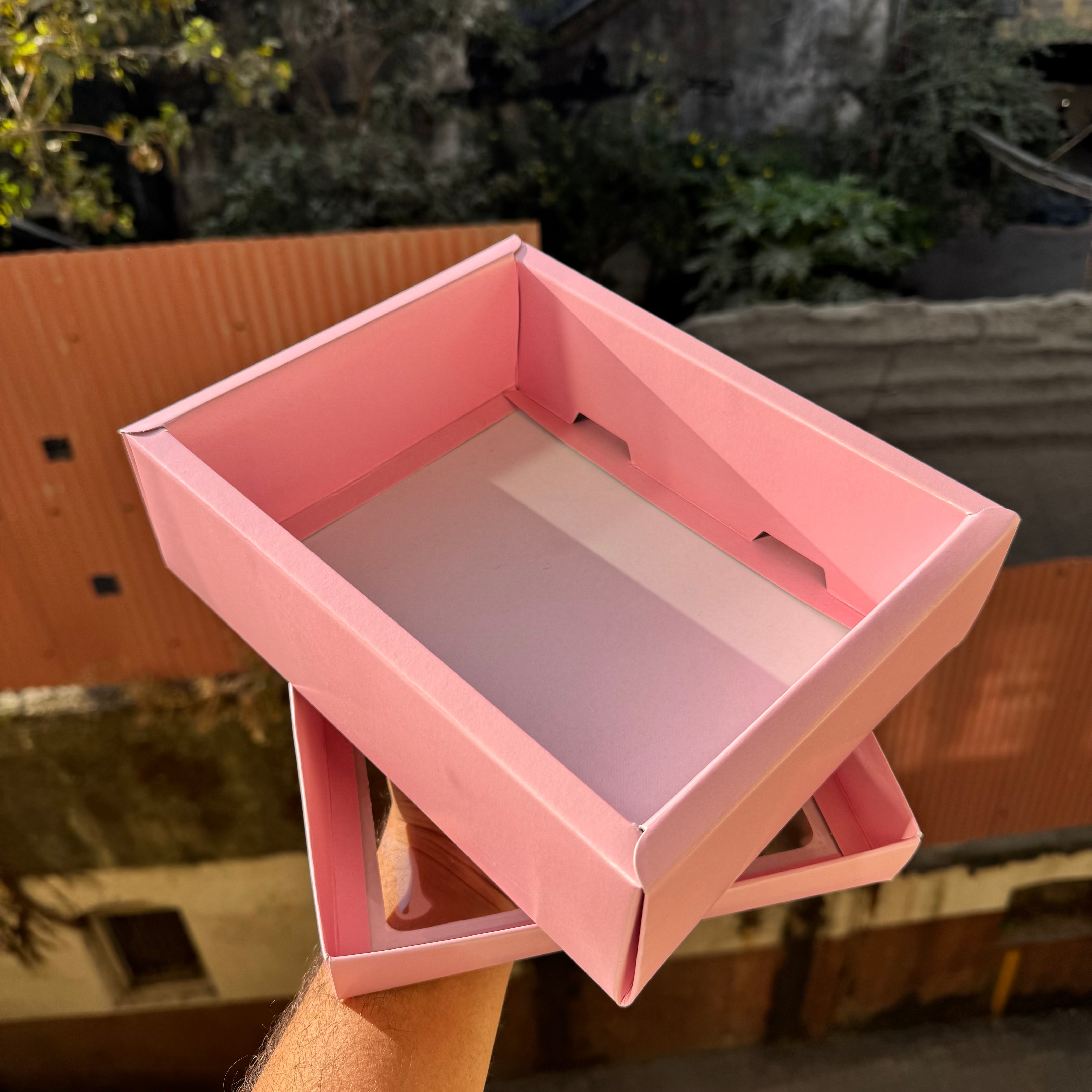 Top Bottom Pink Hamper Box - Valentine Edit