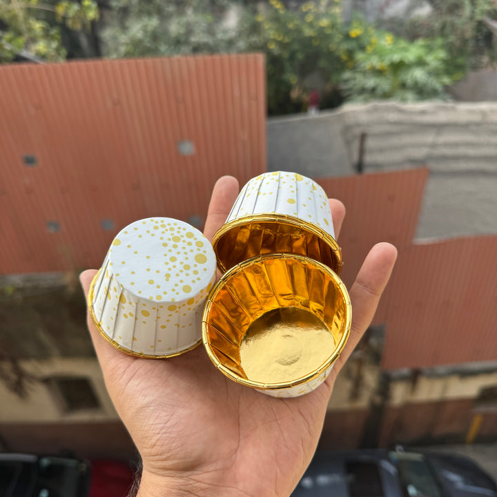 Printed Metallic Cupcake Liner (50pc)