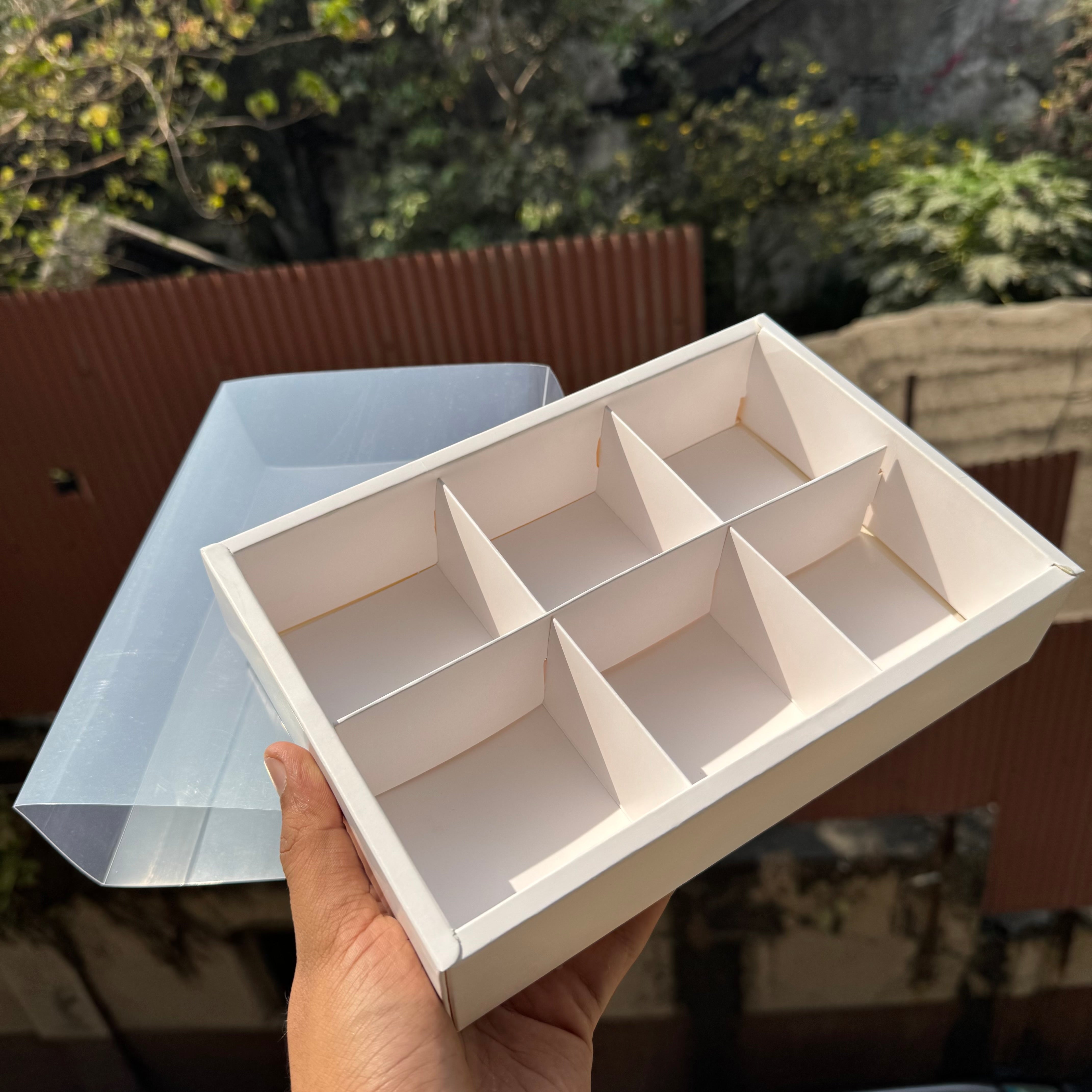 6 Brownie Partition Box (10pc)