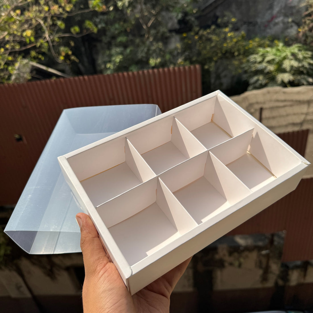6 Brownie Partition Box (10pc)