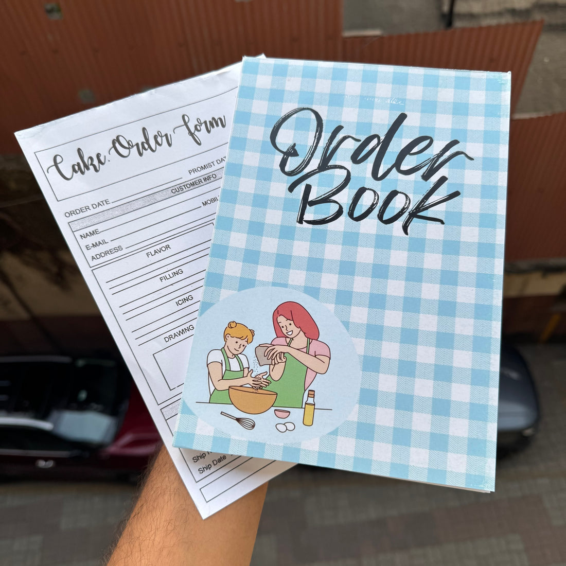 Baker Order Book 100pages