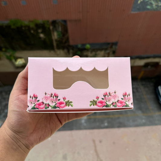 Vintage Pink 2 Brownie Box (10pc)