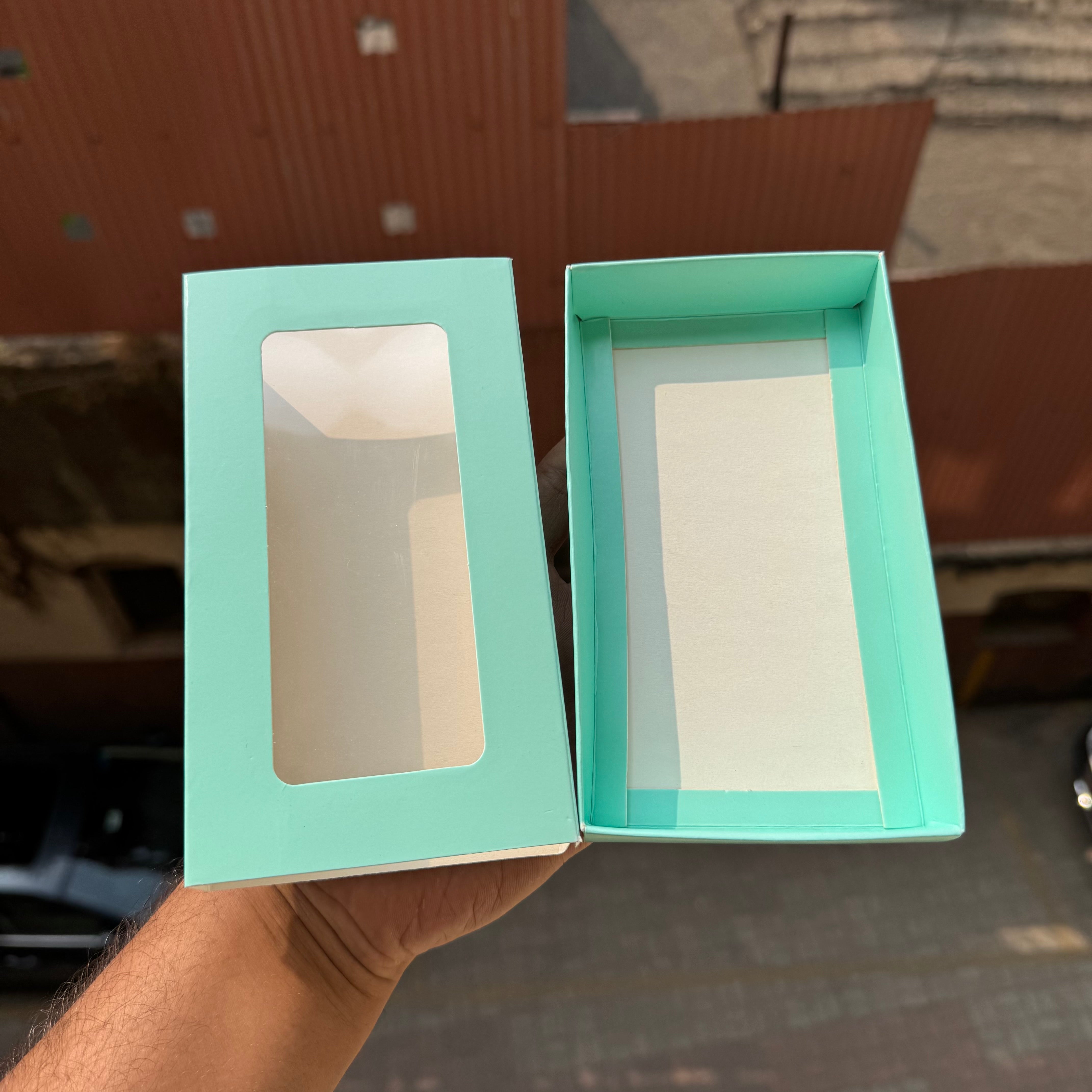 Mint Green Chocolate Bar Box / Candle / Jewellery / Multi Purpose Box