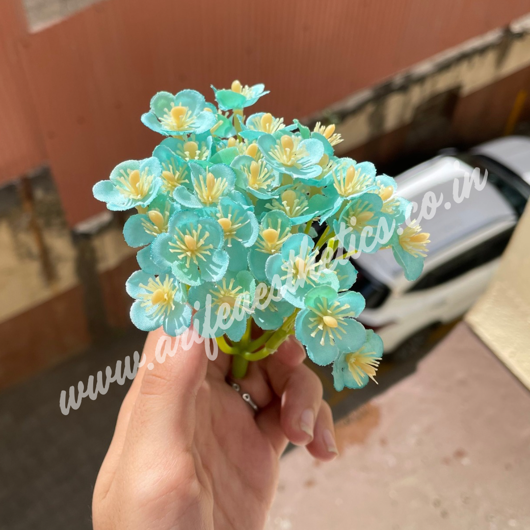 Hydrangea Bunch Blue Flower