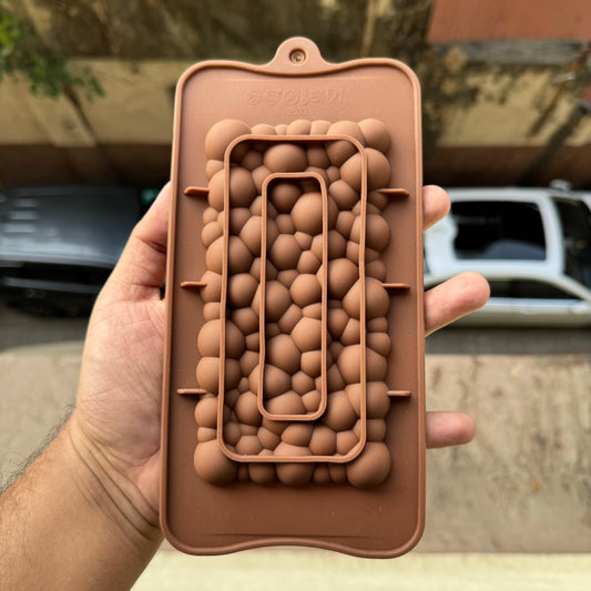 Bubbly Bar Chocolate Silicon Mould