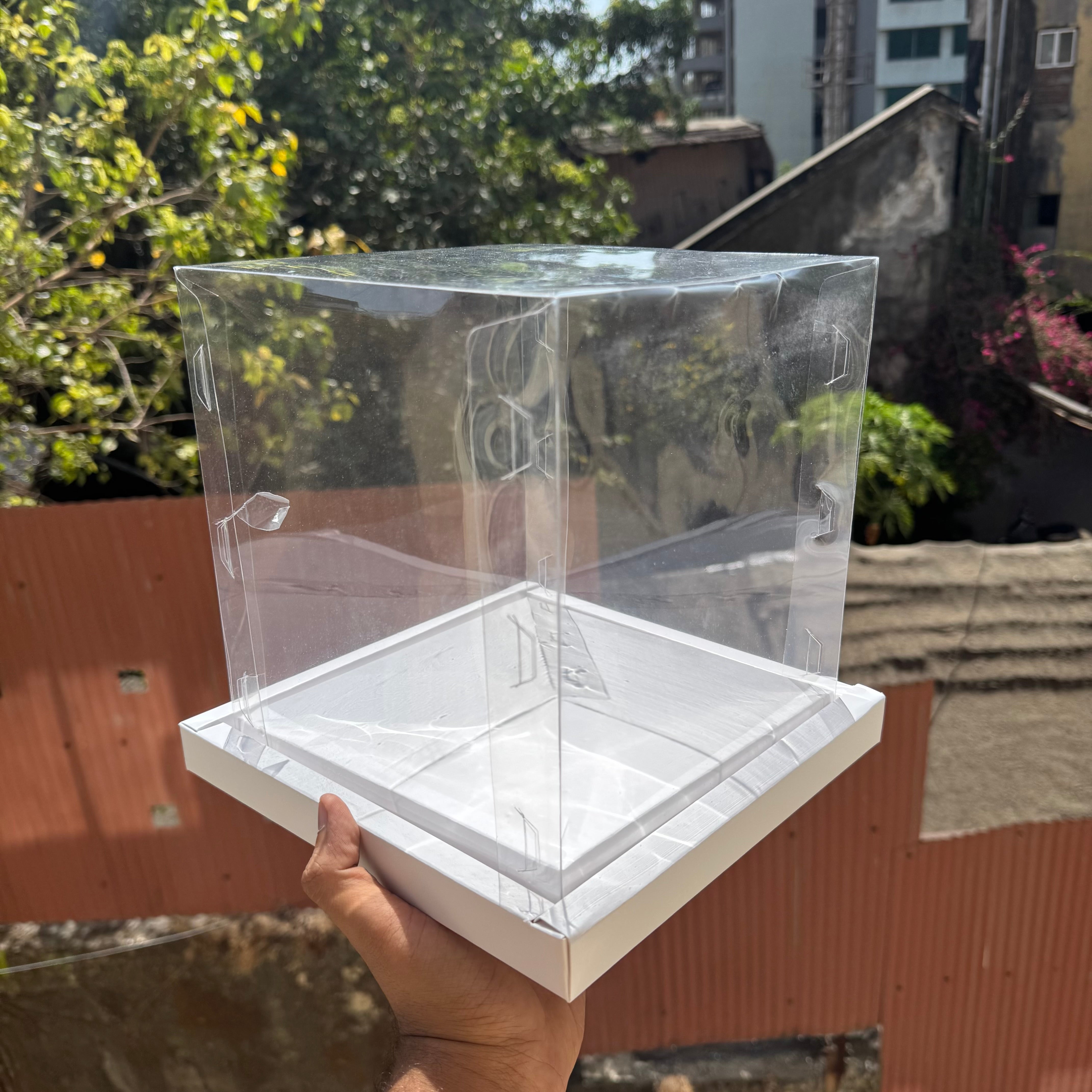 Full Display Cake Box 6x6x7inch 1pc