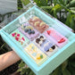 Trending Rectangle Mousse Cup Box Mint Green(10pc)