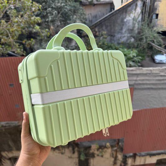 Mint Green Mini Suitcase Packaging For Hamper 1pck