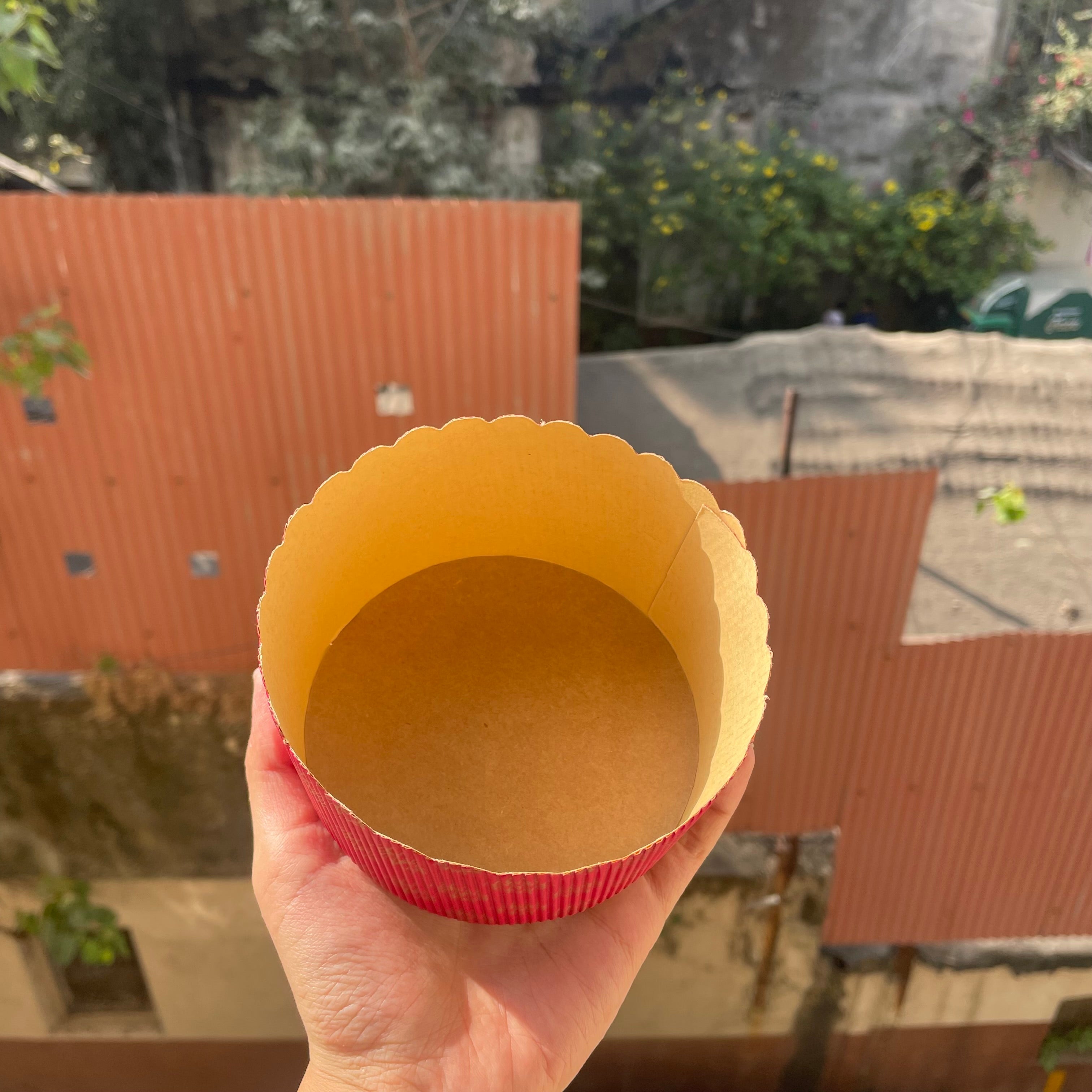 Valentine Round Plum Cake bake and serve small  (10pc)