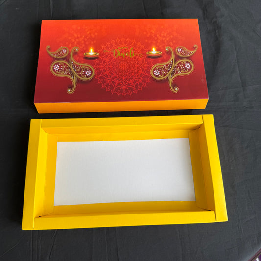 Diwali Foiled 18 Cavity Slider Box (10pc)