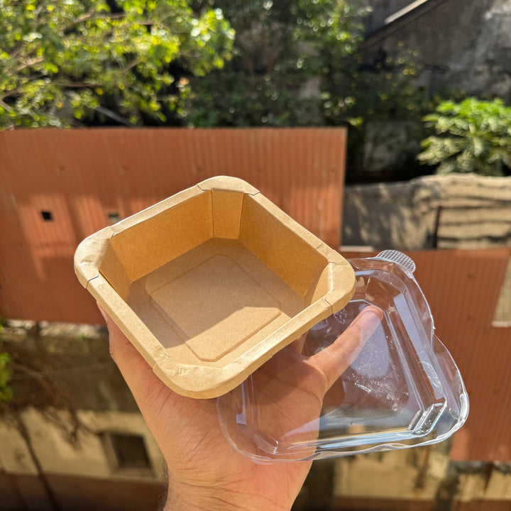 Kraft Tub Square (10pc)