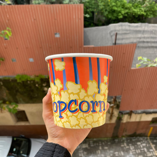 Paper Popcorn Tubs 10pcs