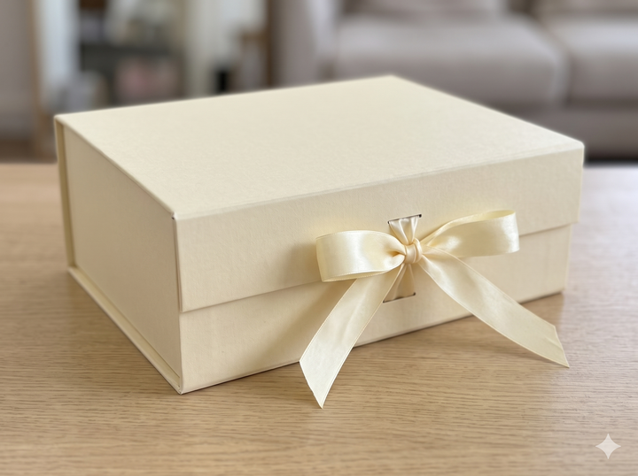 Collapsible Ribbon Trunk Hamper Box (10pc)