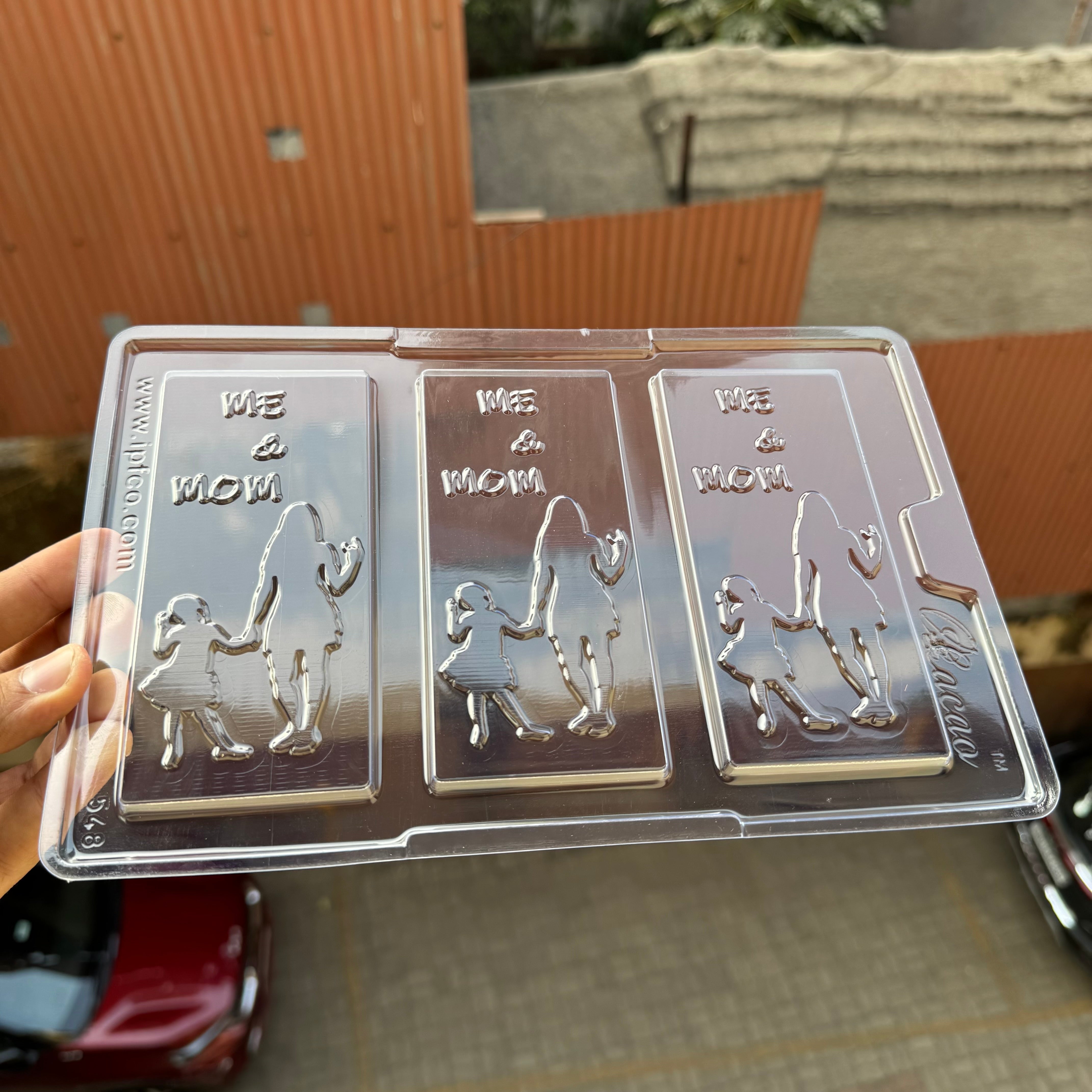Mom Chocolate Bar PVC Mould