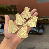 Christmas Acrylic Coins (5pc)