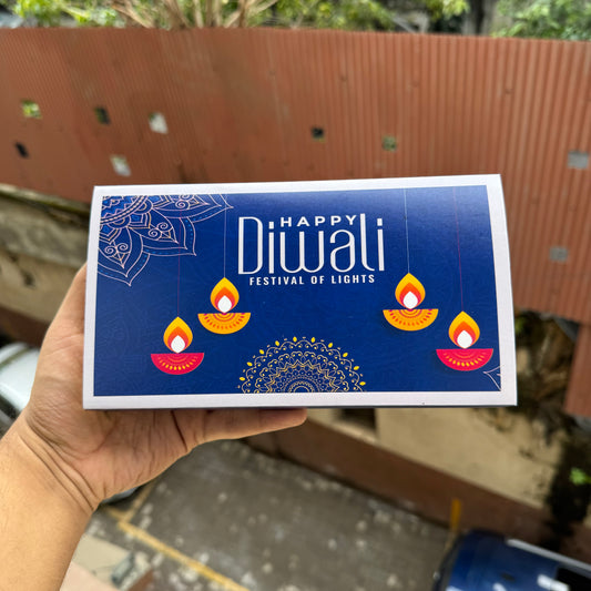Diwali Slider Box - 8 Cavity - For Chocolates / Candles / Truffles / Mithai’s & More (10pc)