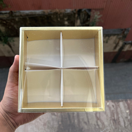 Kraft Partition Brownie Box