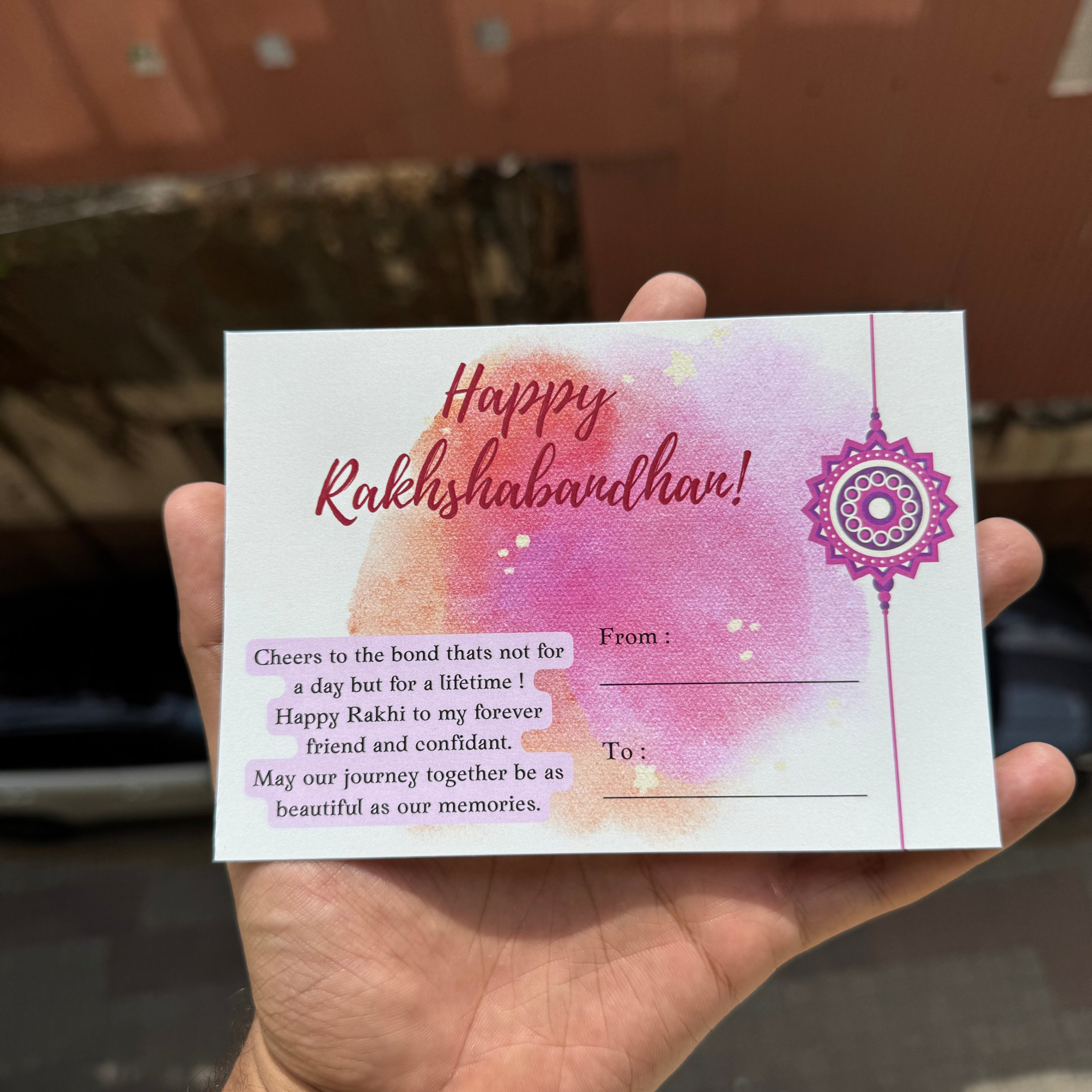 Rakhi Post Card (10pc)