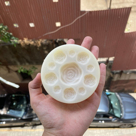 Rose fondant mould