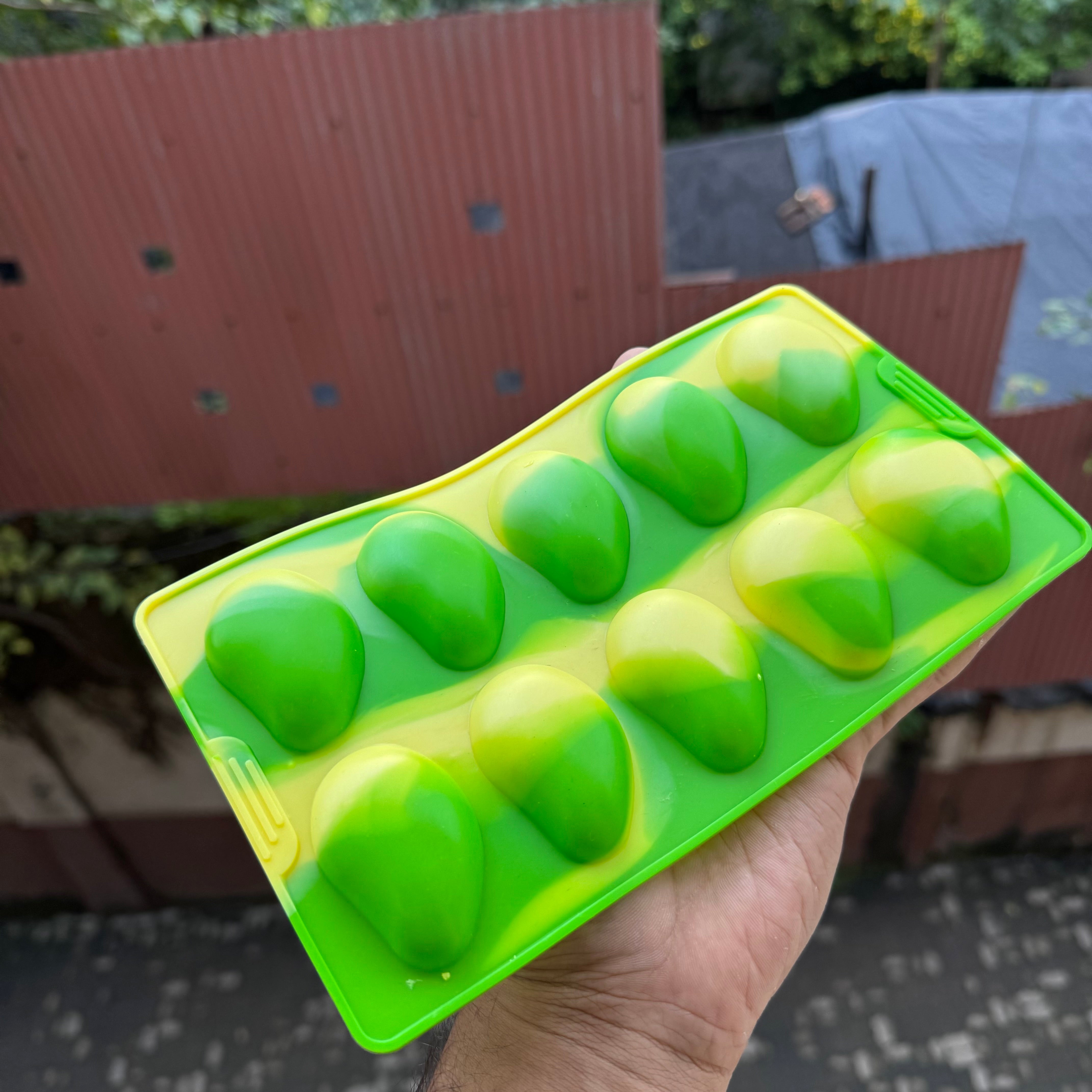 Realistic Fruit Silicon Mould | Mango 1pc (10 Cavities)
