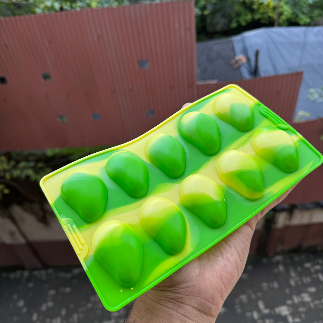 Realistic Fruit Silicon Mould | Mango 1pc (10 Cavities)