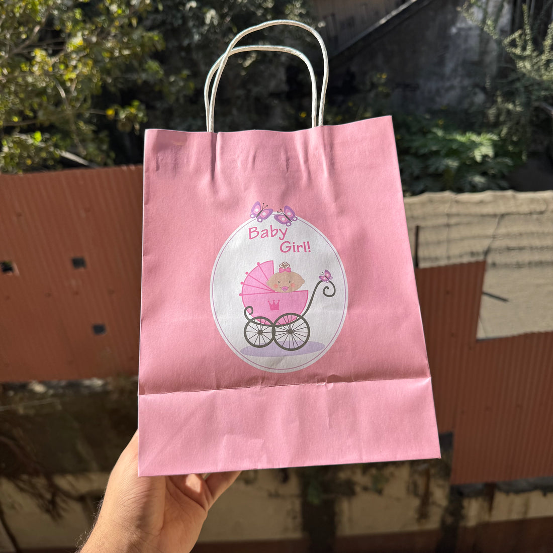 Baby Girl Paper Bag (12pc)