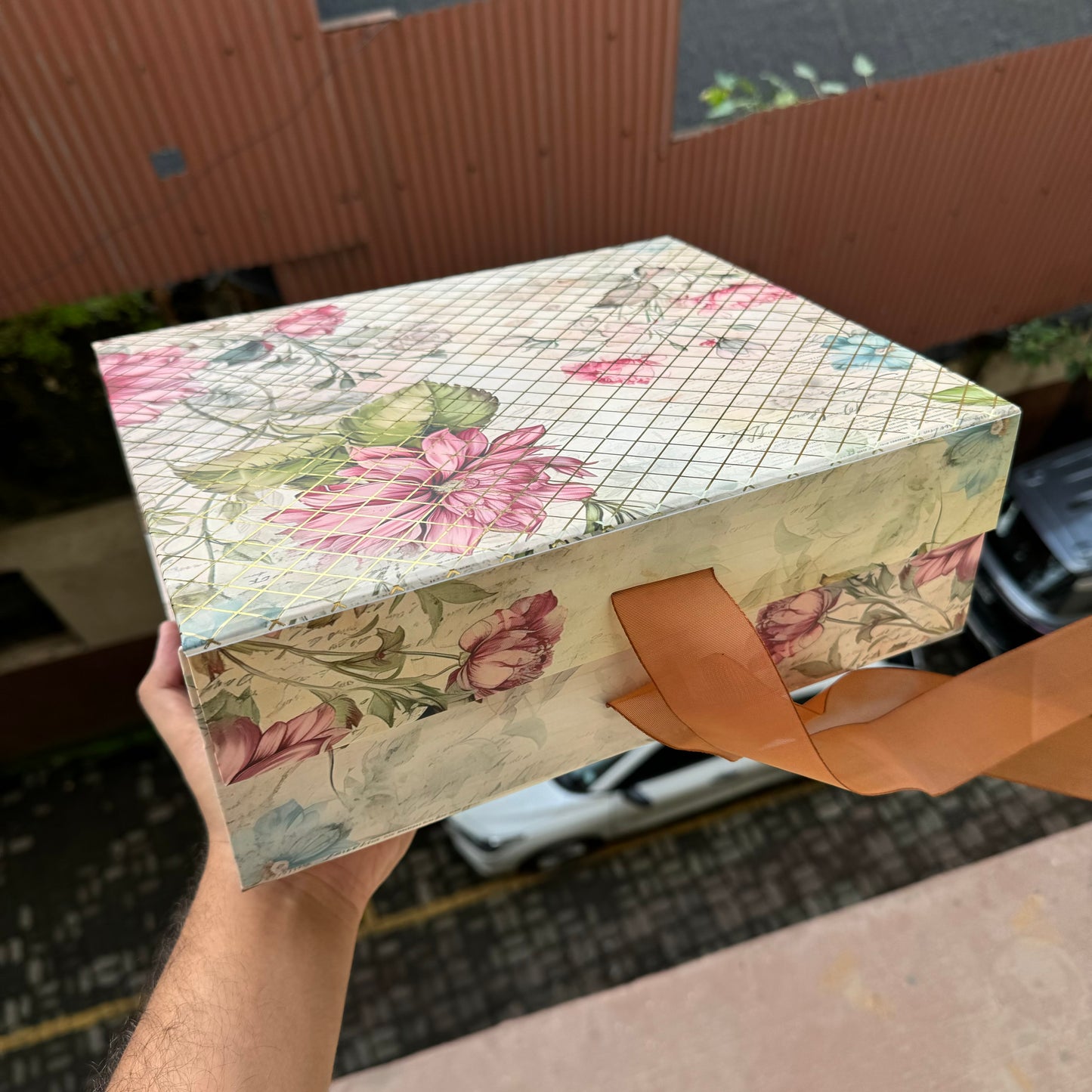 Floral Collapsible Boxes