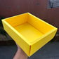 Yellow Hamper Box With Lid