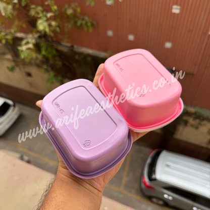 Rectangle Container With Lid (10 pc)