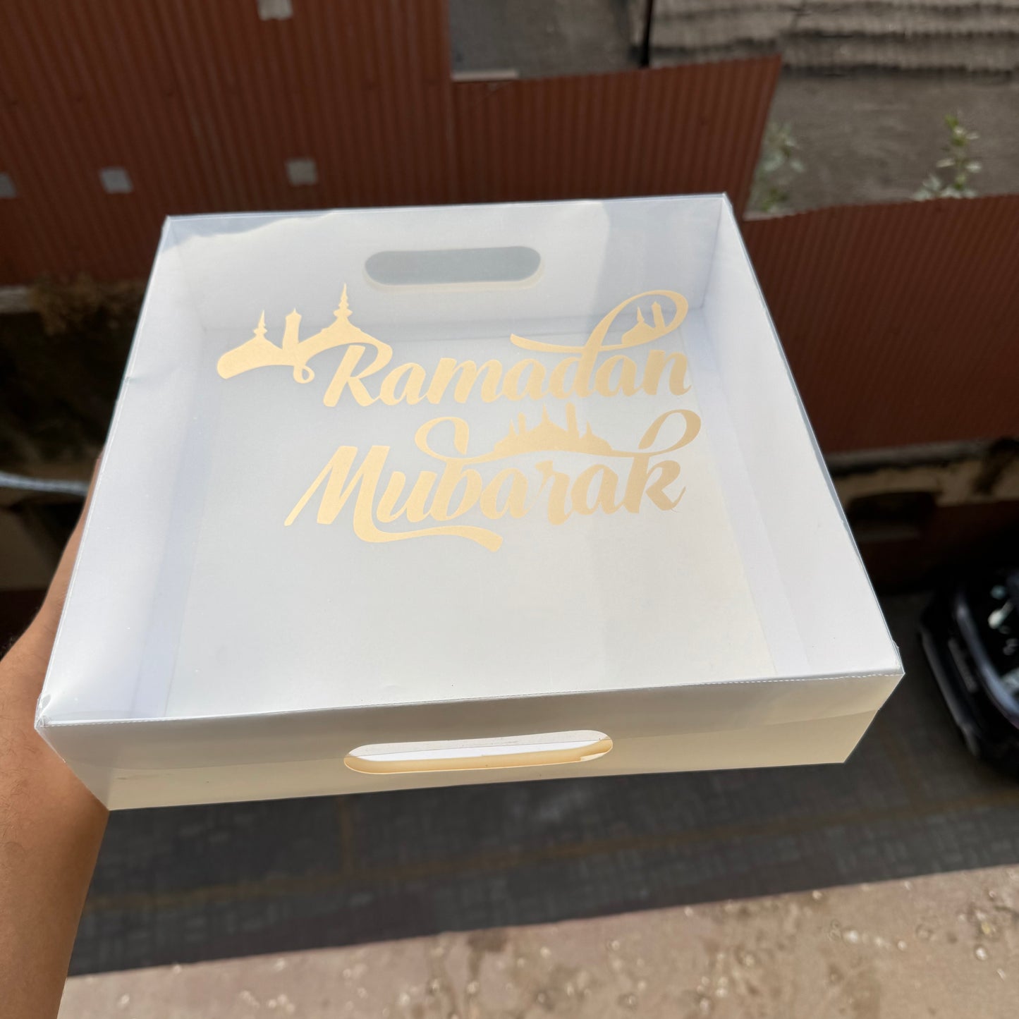 Ramadan Mubarak Hamper Tray Box (10pc)